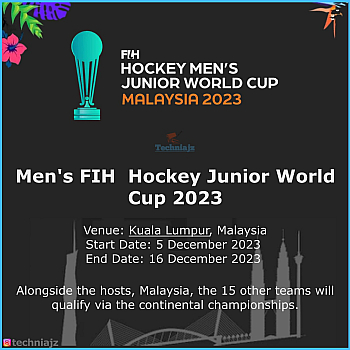 FIH Hockey Men’s Junior World Cup 2023